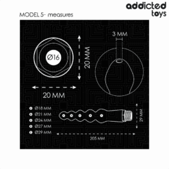 ADDICTED TOYS - LIMPIADOR ANAL CON ADAPTADOR UNIVERSAL MODELO 5 - piKanteo | Despierta tu lado más piKante