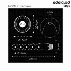 ADDICTED TOYS - LIMPIADOR ANAL CON ADAPTADOR UNIVERSAL MODELO 6 - piKanteo | Despierta tu lado más piKante