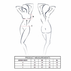 PASSION - SENSIE BODY VERDE S/M - piKanteo | Despierta tu lado más piKante