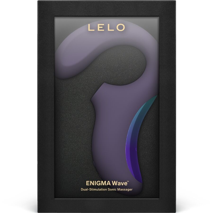 LELO - ENIGMA WAVE MASAJEADOR TRIPLE VIBRACIÓN MORADO - Imagen 4