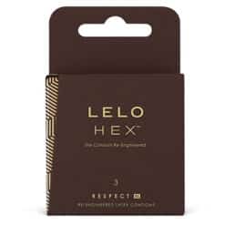Alternative view of LELO HEX CONDOMS RESPECT XL 3 PACK
