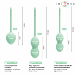 Comprar INTENSE - CHARLI KIT BOLAS KEGEL JADE al mejor precio - Envíos Discretos