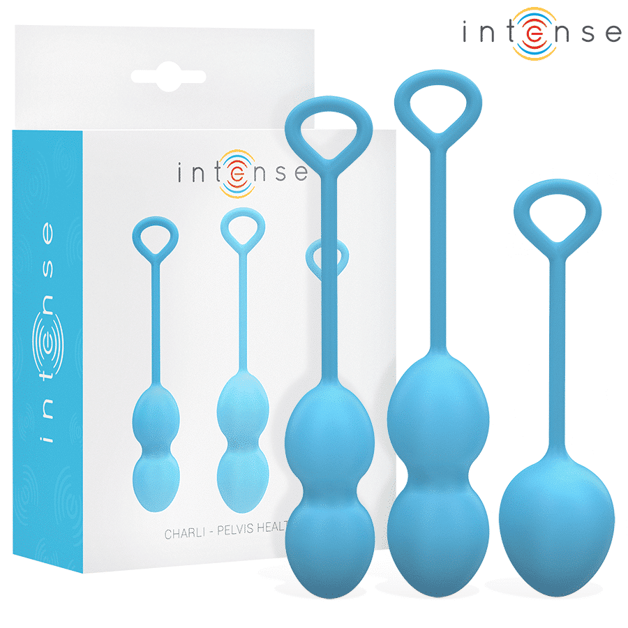 INTENSE - CHARLI KIT BOLAS KEGEL OCEAN - piKanteo | Despierta tu lado más piKante Comprar INTENSE - CHARLI KIT BOLAS KEGEL OCEAN al mejor precio - Envíos Discretos