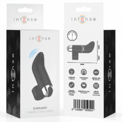 Comprar INTENSE - DAMIANO ESTIMULADOR DEDAL RECARGABLE al mejor precio - Envíos Discretos