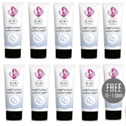 Comprar KIKÍ TRAVEL - GEL DESLIZANTE NATURAL CONFORT 50ML 10 + 1 GRATIS al mejor precio - Envíos Discretos