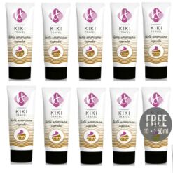 Comprar KIKÍ TRAVEL - GEL DESLIZANTE SABOR A TARTA AMERICANA CUPCAKE 50 ML 10 + 1 GRATIS al mejor precio - Envíos Discretos