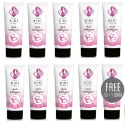 Comprar KIKÍ TRAVEL -  LUBRICANTE SABOR A CHICLE 50ML 10 + 1 GRATIS al mejor precio - Envíos Discretos