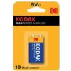 Comprar KODAK - MAX PILA ALCALINA 9V LR61 BLISTER al mejor precio - Envíos Discretos