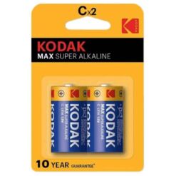 Comprar KODAK - MAX PILA ALCALINA C LR14 BLISTER*2 al mejor precio - Envíos Discretos