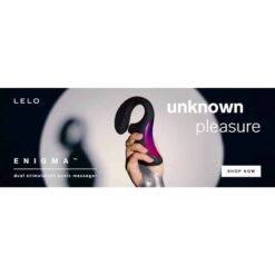 Comprar LELO - ENIGMA DOBLE ESTIMULACIÓN SUCCION MASAJEADOR MORADO al mejor precio - Envíos Discretos