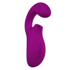 Comprar LELO - ENIGMA DOBLE ESTIMULACIÓN SUCCION MASAJEADOR MORADO al mejor precio - Envíos Discretos