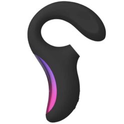 Comprar LELO - ENIGMA DOBLE ESTIMULACIÓN SUCCION MASAJEADOR NEGRO al mejor precio - Envíos Discretos