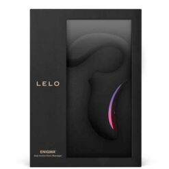 Comprar LELO - ENIGMA DOBLE ESTIMULACIÓN SUCCION MASAJEADOR NEGRO al mejor precio - Envíos Discretos