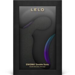 Comprar LELO - ENIGMA DOUBLE SONIC VIBRADOR PUNTO G NEGRO al mejor precio - Envíos Discretos