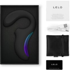 Comprar LELO - ENIGMA WAVE MASAJEADOR TRIPLE VIBRACIÓN NEGRO al mejor precio - Envíos Discretos