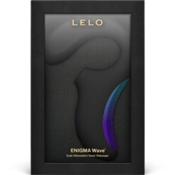 Comprar LELO - ENIGMA WAVE MASAJEADOR TRIPLE VIBRACIÓN NEGRO al mejor precio - Envíos Discretos