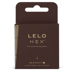 Comprar LELO HEX CONDOMS RESPECT XL 3 PACK al mejor precio - Envíos Discretos