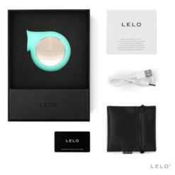 Comprar LELO - SILA ESTIMULADOR POR ONDAS DE CLITORIS VERDE AGUA al mejor precio - Envíos Discretos
