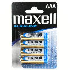 Comprar MAXELL - BATTERY ALCALINA AAA LR03 BLISTER*4 EU al mejor precio - Envíos Discretos