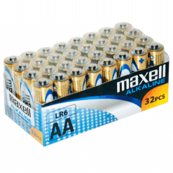 Comprar MAXELL - PILA ALCALINA AA LR6 PACK*32 PILAS al mejor precio - Envíos Discretos