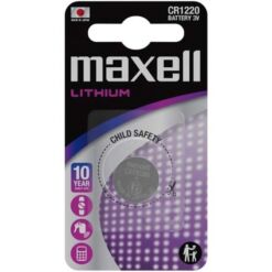 Comprar MAXELL - PILA BOTON LITIO CR1220 3V BLISTER*1 al mejor precio - Envíos Discretos