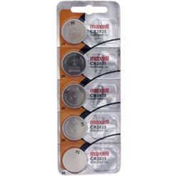 Comprar MAXELL - PILA BOTÓN  LITIO CR2025 3V BLISTER*5 al mejor precio - Envíos Discretos