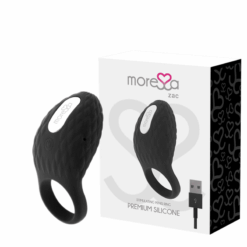 Comprar MORESSA ZAC ANILLO VIBRADOR RECARGABLE PREMIUM al mejor precio - Envíos Discretos