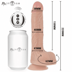 Comprar MR INTENSE - BALDWIN REALISTICO MULTIFUNCIÓN CON VIBRACIÓN UP AND DOWN CONTROL REMOTO 22 CM -O- 4 CM al mejor precio - Envíos Discretos