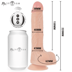 Comprar MR INTENSE - BROSNAN REALÍSTICO MULTIFUNCIÓN CON VIBRACIÓN UP AND DOWN CONTROL REMOTO 22 CM -O- 4 CM al mejor precio - Envíos Discretos