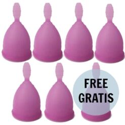 Comprar NINA KIKÍ - COPA MENSTRUAL TALLA L LILA 6 + 1 GRATIS al mejor precio - Envíos Discretos