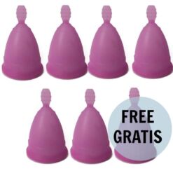 Comprar NINA KIKÍ - COPA MENSTRUAL TALLA S LILA 6 + 1 GRATIS al mejor precio - Envíos Discretos