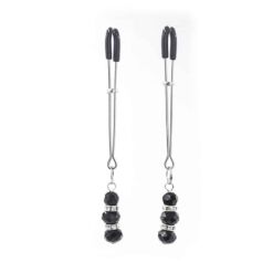 Comprar OHMAMA FETISH - PINZAS PEZONES CON PIEDRECITAS CRISTAL al mejor precio - Envíos Discretos