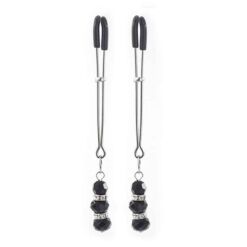 Comprar OHMAMA FETISH - PINZAS PEZONES CON PIEDRECITAS CRISTAL al mejor precio - Envíos Discretos