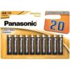 Comprar PANASONIC - BRONZE PILA ALCALINA AA LR6 BLISTER*20 al mejor precio - Envíos Discretos