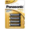 Comprar PANASONIC - BRONZE PILA ALCALINA AA LR6 BLISTER*4 al mejor precio - Envíos Discretos