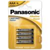 Comprar PANASONIC - BRONZE PILA ALCALINA AAA LR03 BLISTER*4 al mejor precio - Envíos Discretos