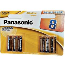 Comprar PANASONIC - BRONZE PILA ALCALINA AAA LR03 BLISTER*8 al mejor precio - Envíos Discretos