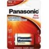 Comprar PANASONIC - PRO POWER PILA ALCALINA 9V LR61 BLISTER*1 al mejor precio - Envíos Discretos