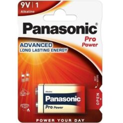 Comprar PANASONIC - PRO POWER PILA ALCALINA 9V LR61 BLISTER*1 al mejor precio - Envíos Discretos