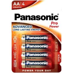 Comprar PANASONIC - PRO POWER PILA ALCALINA AA LR6 BLISTER*4 al mejor precio - Envíos Discretos