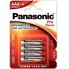 Comprar PANASONIC - PRO POWER PILA ALCALINA AAA LR03 BLISTER*4 al mejor precio - Envíos Discretos