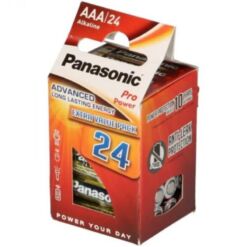 Comprar PANASONIC - PRO POWER PILA ALCALINA AAA LR03 PACK*24 al mejor precio - Envíos Discretos