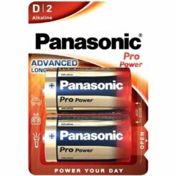 Comprar PANASONIC - PRO POWER PILA ALCALINA D LR20 BLISTER*2 al mejor precio - Envíos Discretos