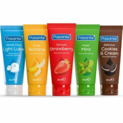 Comprar PASANTE - PACK LUBRICANTES SABORES VARIADOS 5 UDS X 15 ML al mejor precio - Envíos Discretos