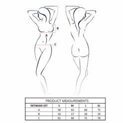 Comprar PASSION - INTIMARI SET SUJETADOR + BRAGAS ROSA S/M al mejor precio - Envíos Discretos