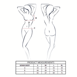 Comprar PASSION - SENSIE BODY AZUL MARINO L/XL al mejor precio - Envíos Discretos