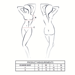 Comprar PASSION - VELMORE BODY VIOLETA L/XL al mejor precio - Envíos Discretos