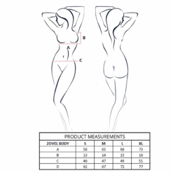 Comprar PASSION - ZOVEL BODY NEGRO L/XL al mejor precio - Envíos Discretos