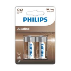 Comprar PHILIPS - ALKALINE PILA C LR14 BLISTER*2 al mejor precio - Envíos Discretos