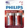 Comprar PHILIPS - POWER ALKALINE PILA D LR20 BLISTER*2 al mejor precio - Envíos Discretos